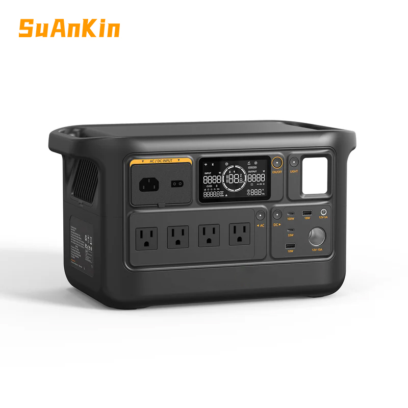 Portable Power Station - สถานีพลังงานแบบพกพา ชาร์จเร็ว 1500W 1800W แบตเตอรี่เก็บพลังงาน เครื่องกำเนิดไฟฟ้าพลังงานแสงอาทิตย์