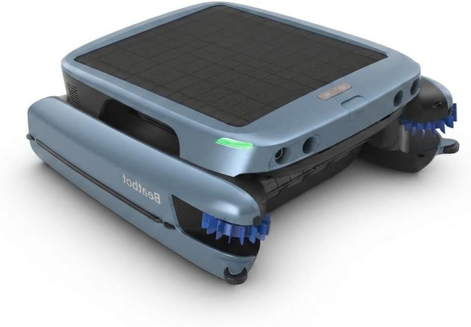 Charge Controller Solar - บีทบอท หุ่นยนต์ทำความสะอาดสระน้ำพลังงานแสงอาทิตย์ ระบบทำความสะอาดอัตโนมัติ 24/7 ควบคุมผ่านแอปพลิเคชัน ทำความสะอาดมุมสระ