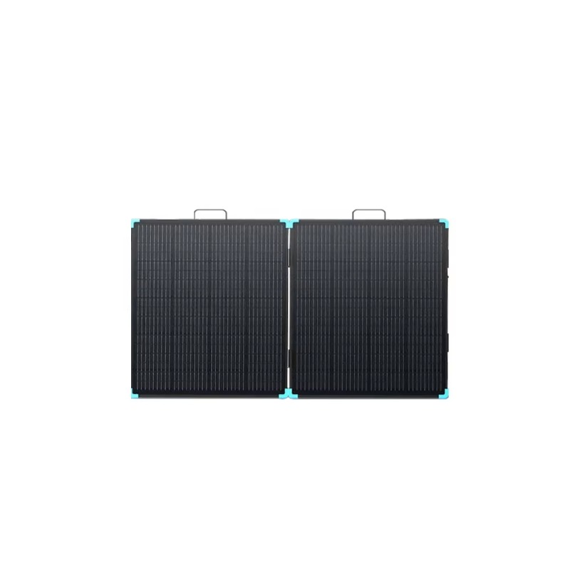 Solar Panel 200W - แผงโซลาร์เซลล์แบบพับได้สำหรับการเดินทาง ทนทานเป็นพิเศษ พร้อมโครงอะลูมิเนียม ชุดโซลาร์เซลล์ 200W แบบกระเป๋าเดินทาง