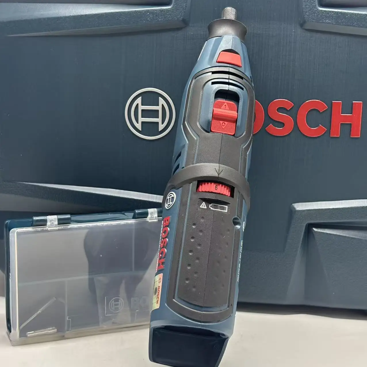 Lithium Battery 12V - เครื่องเจียรแบบชาร์จไฟได้ Bosch GRO 12V-35 รุ่นมืออาชีพ ใช้แบตเตอรี่ลิเธียม
