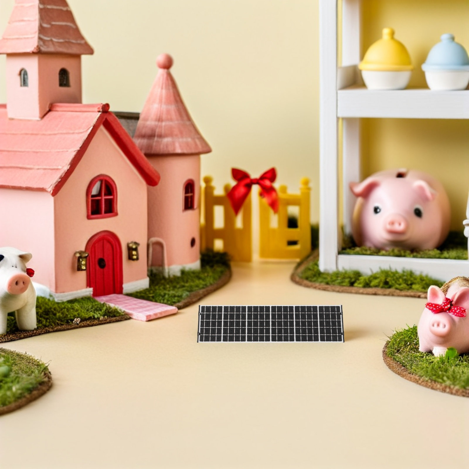 แผงโซลาร์เซลล์จำลองขนาด 1:87 โ - Solar Panel บทวิจารณ์และราคา