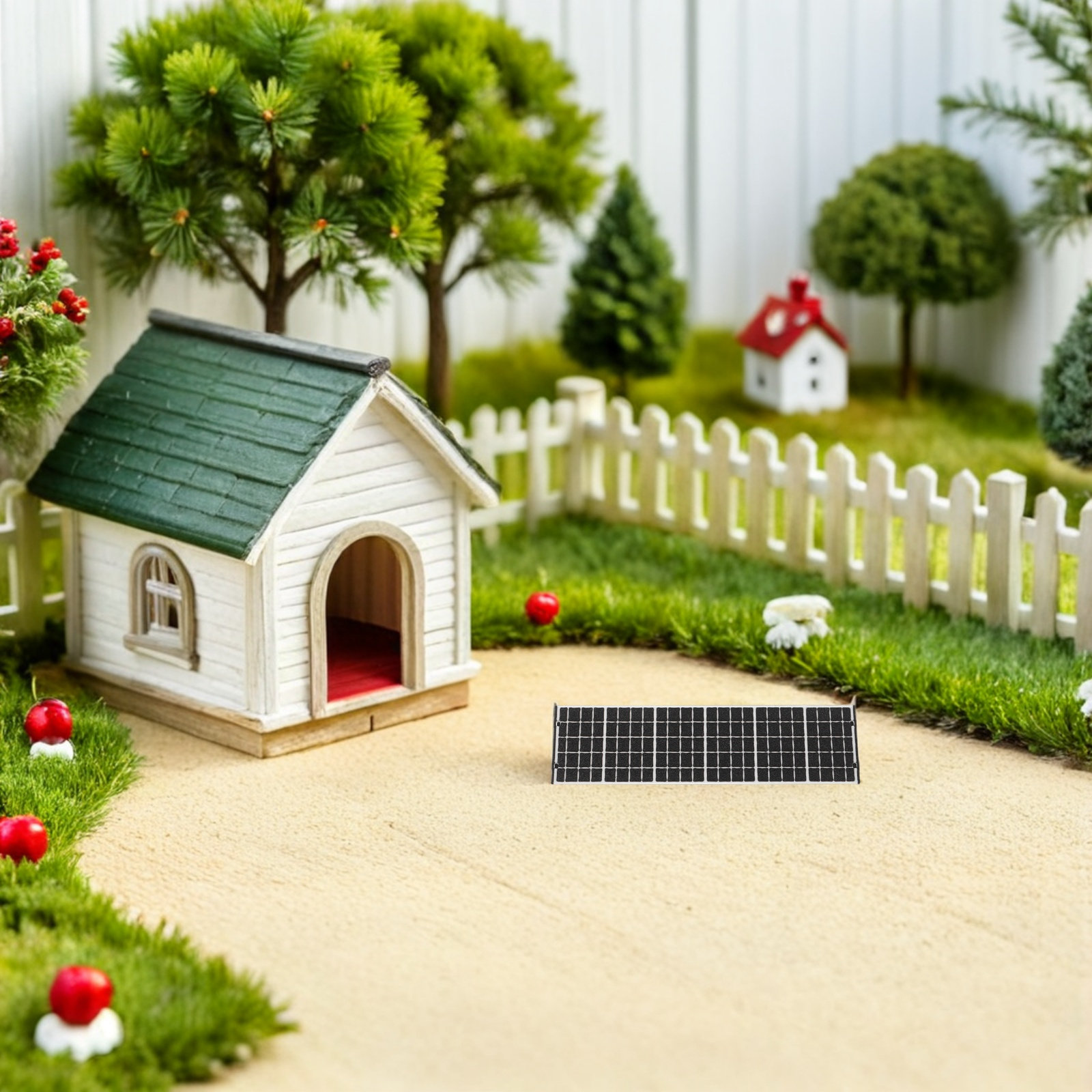 แผงโซลาร์เซลล์จำลองขนาด 1:87 โ - Solar Panel บทวิจารณ์และราคา